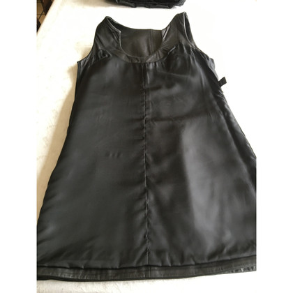 Hôtel Particulier Dress Leather in Black