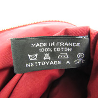 Hermès Clutch Katoen in Rood