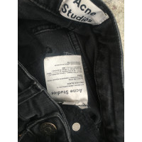 Acne Jeans Katoen in Zwart