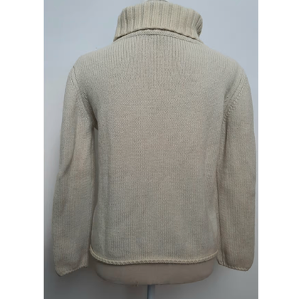 Burberry Jacket/Coat Wool in Cream