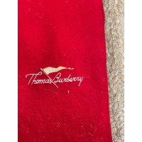 Thomas Burberry Sjaal Wol in Rood