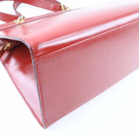 Céline Handtasche aus Leder in Rot