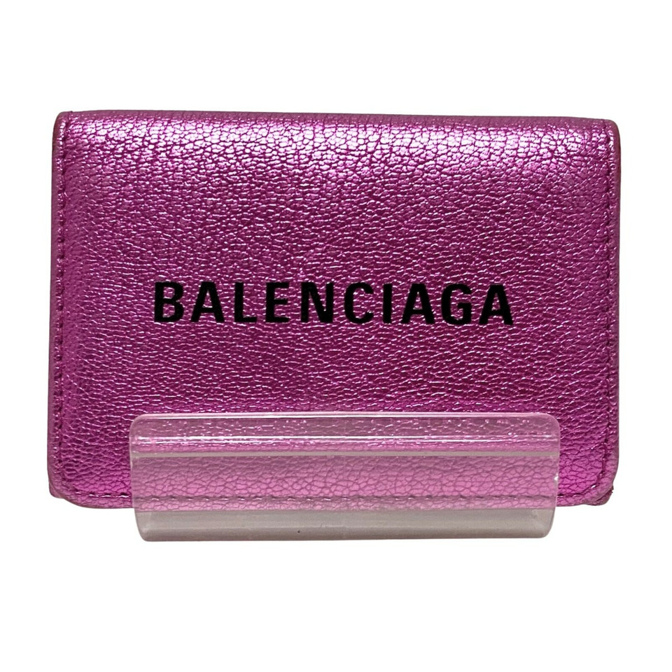 Balenciaga Everyday Leer in Roze