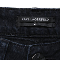 Karl Lagerfeld Jeans aus Baumwolle in Blau