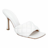 Bottega Veneta Mocassini/Ballerine in Pelle in Bianco