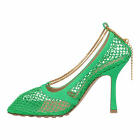 Bottega Veneta Pumps/Peeptoes Leather in Green