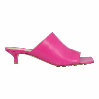 Bottega Veneta Sandals Leather in Pink