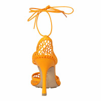 Bottega Veneta Pumps/Peeptoes Leer in Oranje