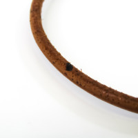 Hermès Jumbo Hook Armband Leer in Bruin