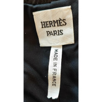 Hermès Trousers Leather in Brown