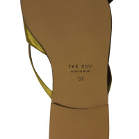 The Row Sandalen in Gold