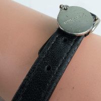 Bottega Veneta Armband Leer in Zwart