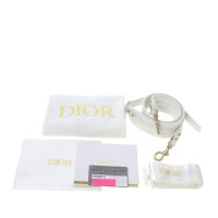 Christian Dior Lady Dior Medium aus Baumwolle in Weiß