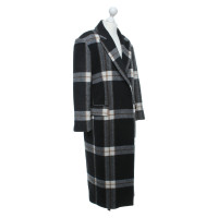 By Malene Birger Coat with checked pattern
