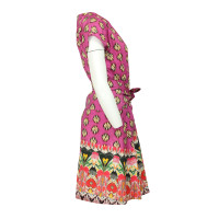 Etro Kleid aus Baumwolle in Rosa / Pink