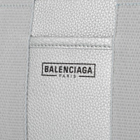 Balenciaga Tote bag Leer in Zilverachtig