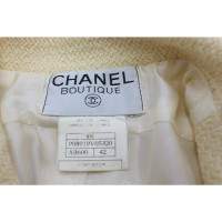 Chanel Veste/Manteau en Laine en Blanc