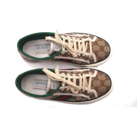 Gucci Trainers Canvas in Beige