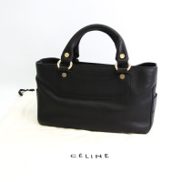 Céline Boogie Bag aus Leder in Schwarz