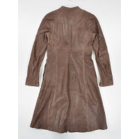 Emporio Armani Jacket/Coat Leather in Brown
