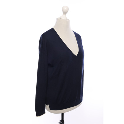 Allude Top Wool in Blue