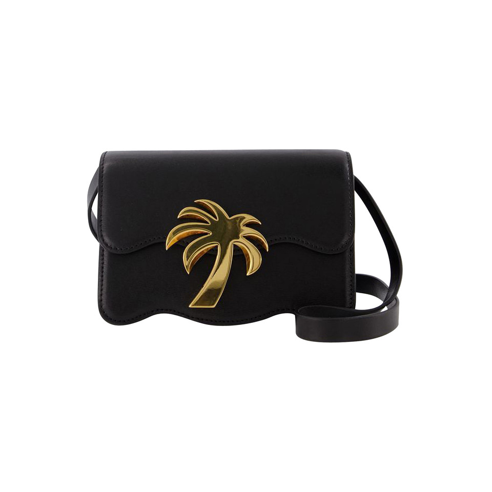 Palm Angels Shoulder bag Leather in Gold