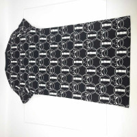 Hermès Kleid aus Baumwolle in Schwarz