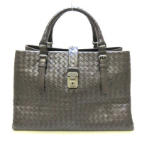 Bottega Veneta Handtas Leer in Bruin