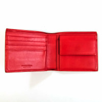 Bottega Veneta Borsette/Portafoglio in Pelle in Rosso