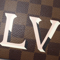 Louis Vuitton Santa Monica aus Baumwolle in Braun