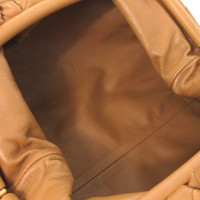 Bottega Veneta Mini Pouch 22cm Leather in Brown