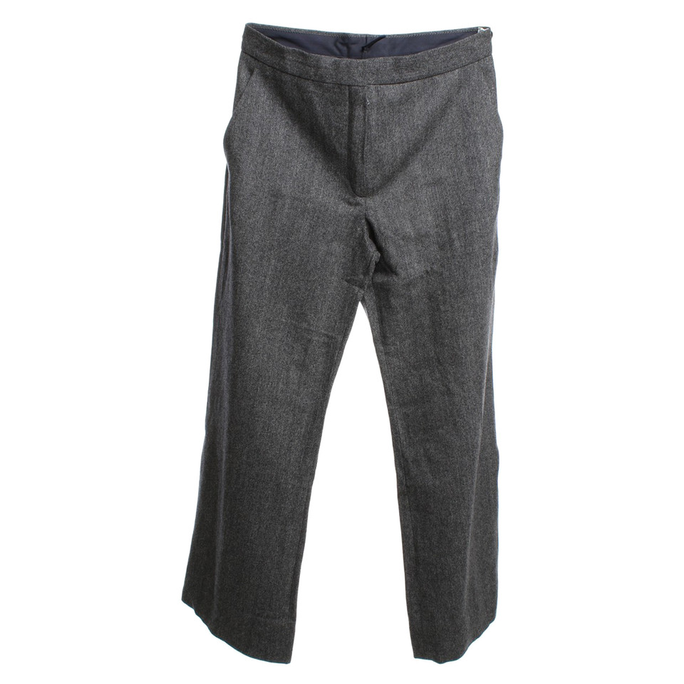 Jil Sander trousers with herringbone pattern