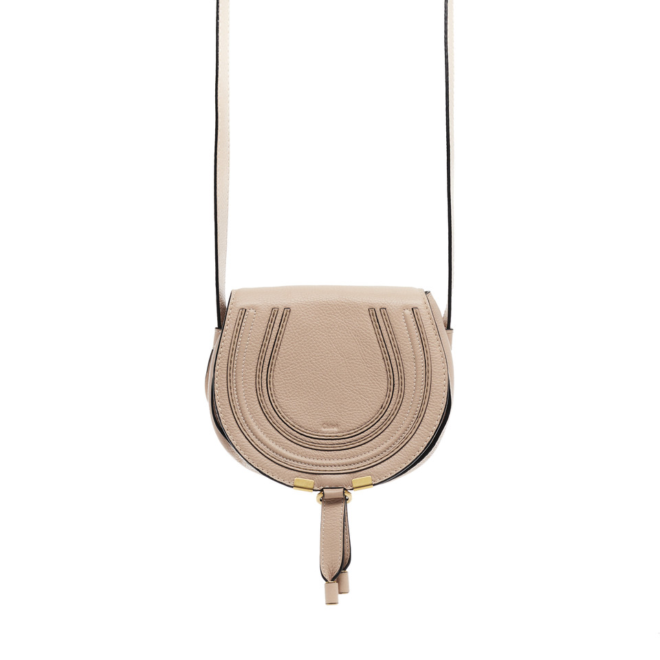 Chloé Marcie Bag Leather in Beige