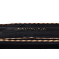 Marc By Marc Jacobs Täschchen/Portemonnaie aus Leder in Blau