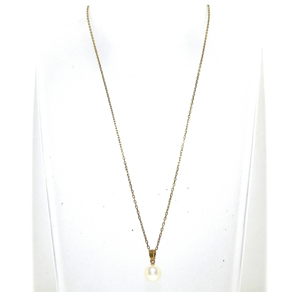 Mikimoto Necklace Yellow gold in Gold