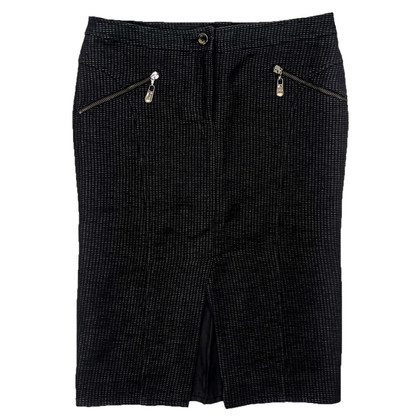 Gianni Versace Skirt Cotton in Black