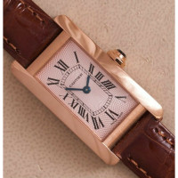 Cartier Tank Américaine Leather in Brown