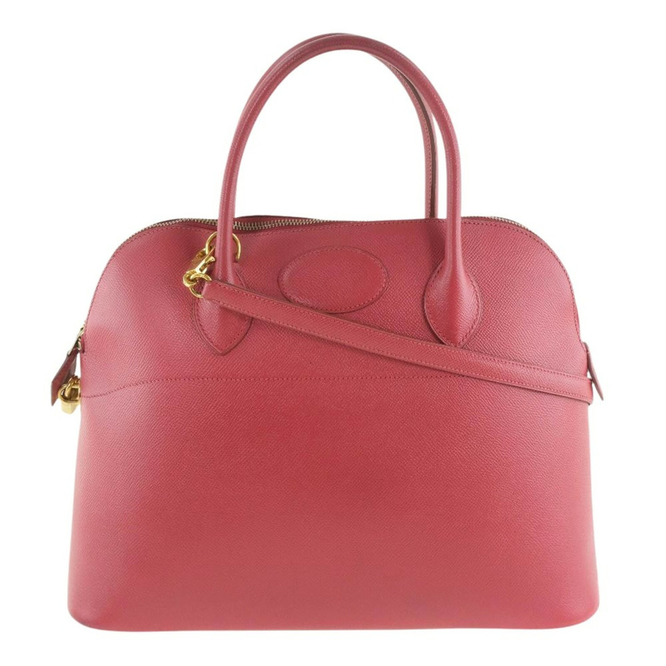 Hermès Bolide Leather in Red