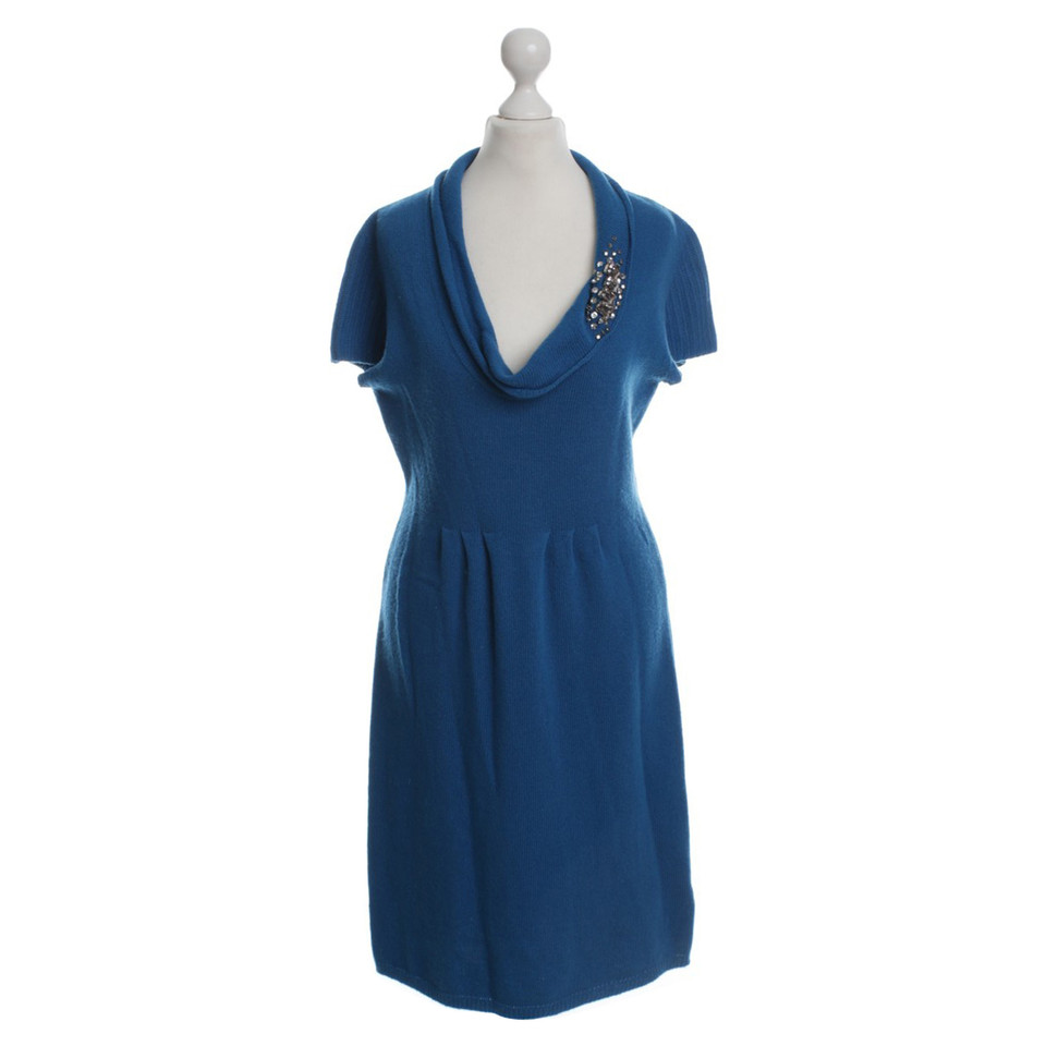 Blumarine Knit dress in blue