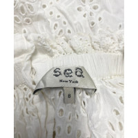 Sea Oberteil aus Baumwolle in Weiß
