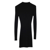 Balmain Kleid aus Wolle in Schwarz