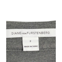 Diane Von Furstenberg Jupe en Viscose en Gris