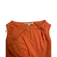 Diane Von Furstenberg Dress Cotton in Orange