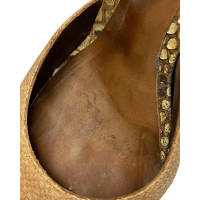 Dolce & Gabbana Sandales en Cuir en Beige