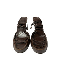 Bottega Veneta Pumps/Peeptoes Leather in Brown