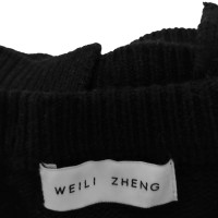 Weili Zheng Kleid in Schwarz