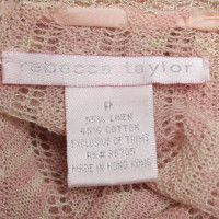 Rebecca Taylor Knitted shirt in bi-color