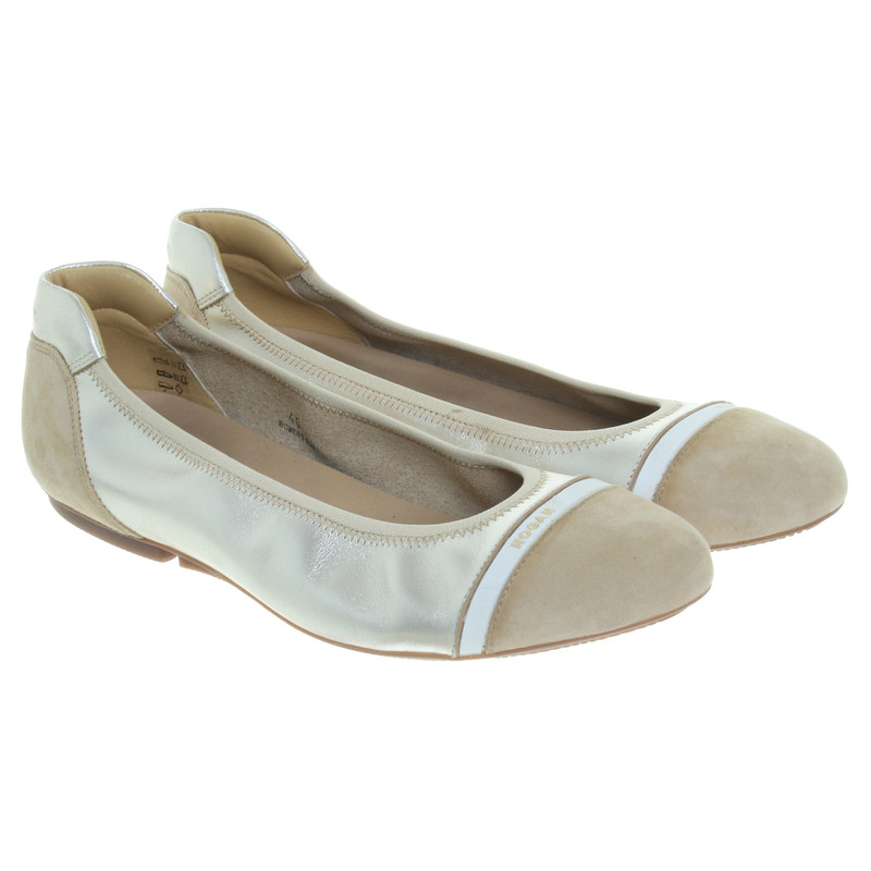 Hogan Ballerinas in beige