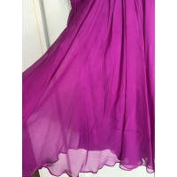 Tara Jarmon Dress Silk in Fuchsia