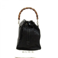 Gucci Bamboo Shopper in Black